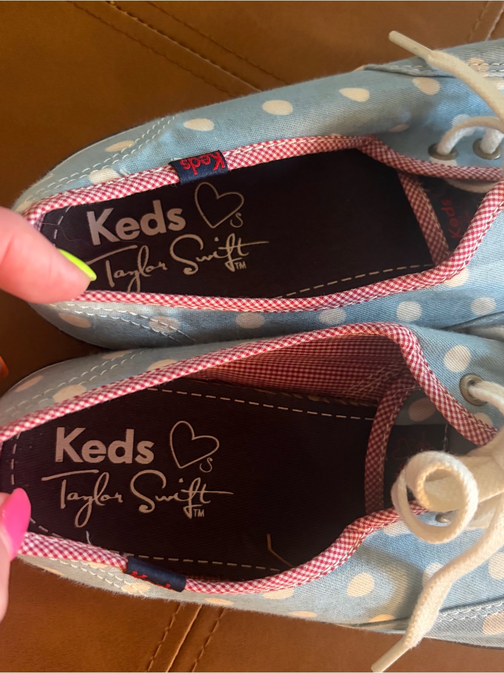 Taylor Swift Champion Polka Dot Sneakers Keds Size 9 Size 40 Eu Women’s Euc — image 6 of 8